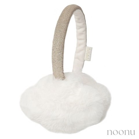 Rockahula Kids nauszniki zimowe dla dziewczynki Little Fluffy Cloud Earmuffs