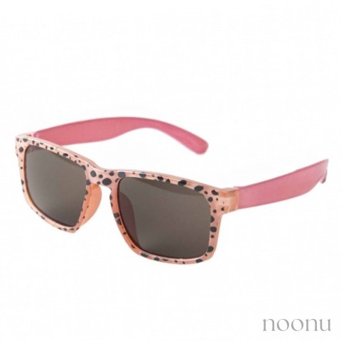 Rockahula Kids okulary przeciwsłoneczne dla dziewczynki 100% UV Cheetah Coral