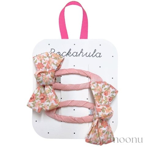 Rockahula Kids spinki do włosów dla dziewczynki 2 szt. Margot Floral Twisty Bow