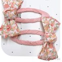 Rockahula Kids spinki do włosów dla dziewczynki 2 szt. Margot Floral Twisty Bow