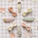 Rockahula Kids spinki do włosów dla dziewczynki 4 szt. Flora Linen Mini Bow