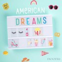 A Little Lovely Company - Litery do Lightboxa zestaw American Dreams