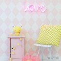 A Little Lovely Company neon świetlny do pokoiku LOVE IS PINK