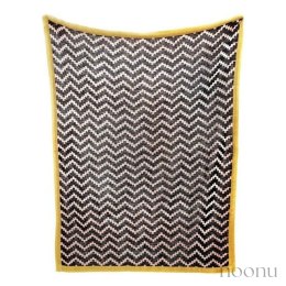 Bizzi Growin kocyk tkany Chevron 90 x 70 cm