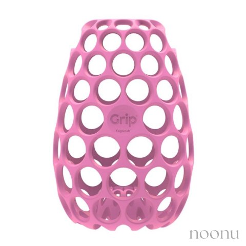 CogniKids Grip® osłonka uchwyt kognitywny do butelki FLAMINGO