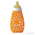 CogniKids Grip® osłonka uchwyt kognitywny do butelki TANGERINE