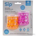 CogniKids Sip® sensoryczne kubeczki kognitywne do nauki picia dla niemowląt TENGERIN/FLAMINGO 2 szt