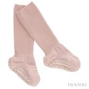 GoBabyGo antypoślizgowe skarpetki do nauki chodzenia BAMBOO Soft Pink 0 m+