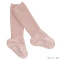 GoBabyGo antypoślizgowe skarpetki do nauki chodzenia BAMBOO Soft Pink 12 m+