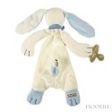 Maud N Lil Opiekun smoczka z organicznej BIO bawełny GOTS Oscar The Bunny Comforter 2in1