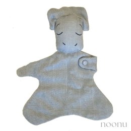 Petu Petu przytulanka doudou z zapachem mamy Dino Dusty Blue 40 cm